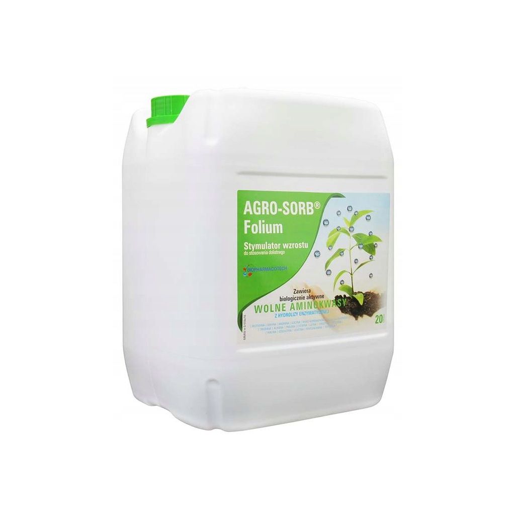 AGRO-SORB Folium Aminokwasy Stymulator Aktywny 20l